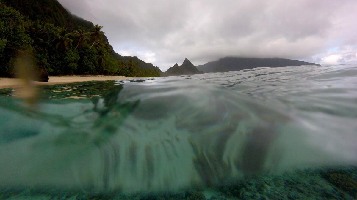 Ofu Beach, 2 miles long and usually empty, is a highlight of far-flung American Samoa.