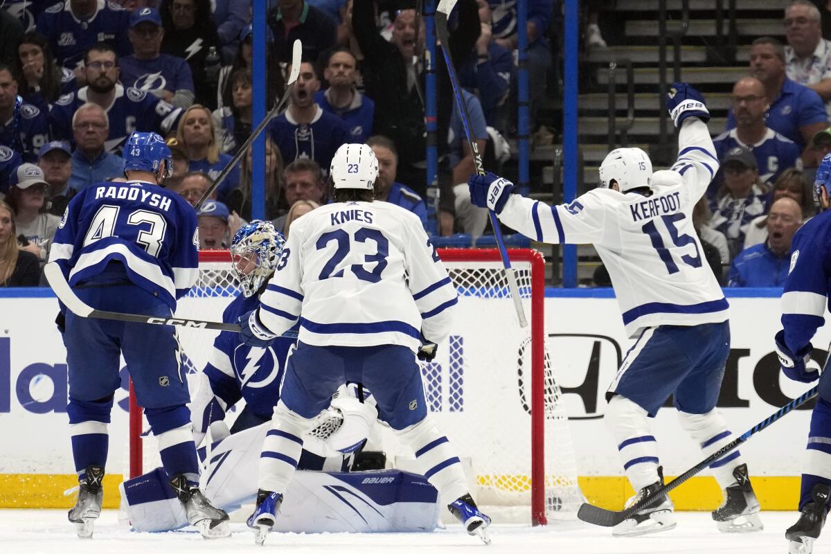 Celebrates all of Tampa': Lightning face off against Las Vegas