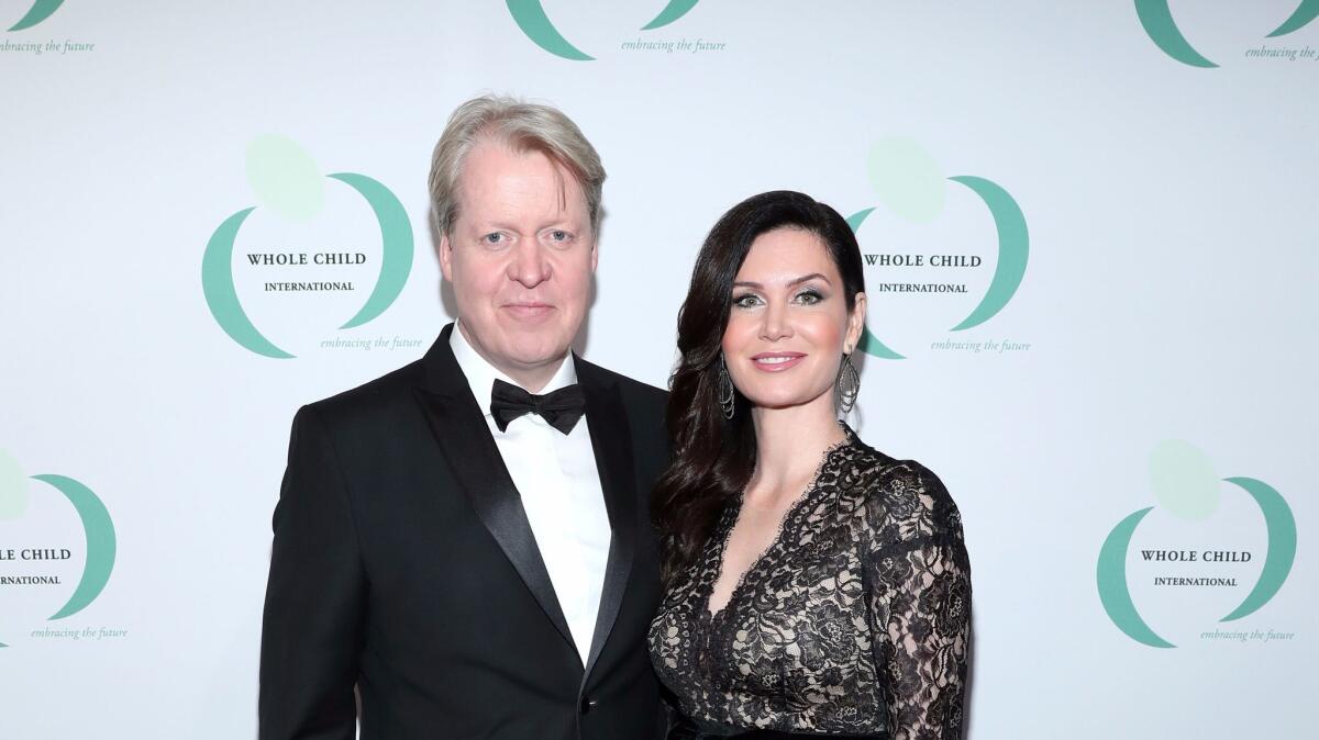 Charles and Karen Spencer at the Beverly Hills gala for Whole Child International.