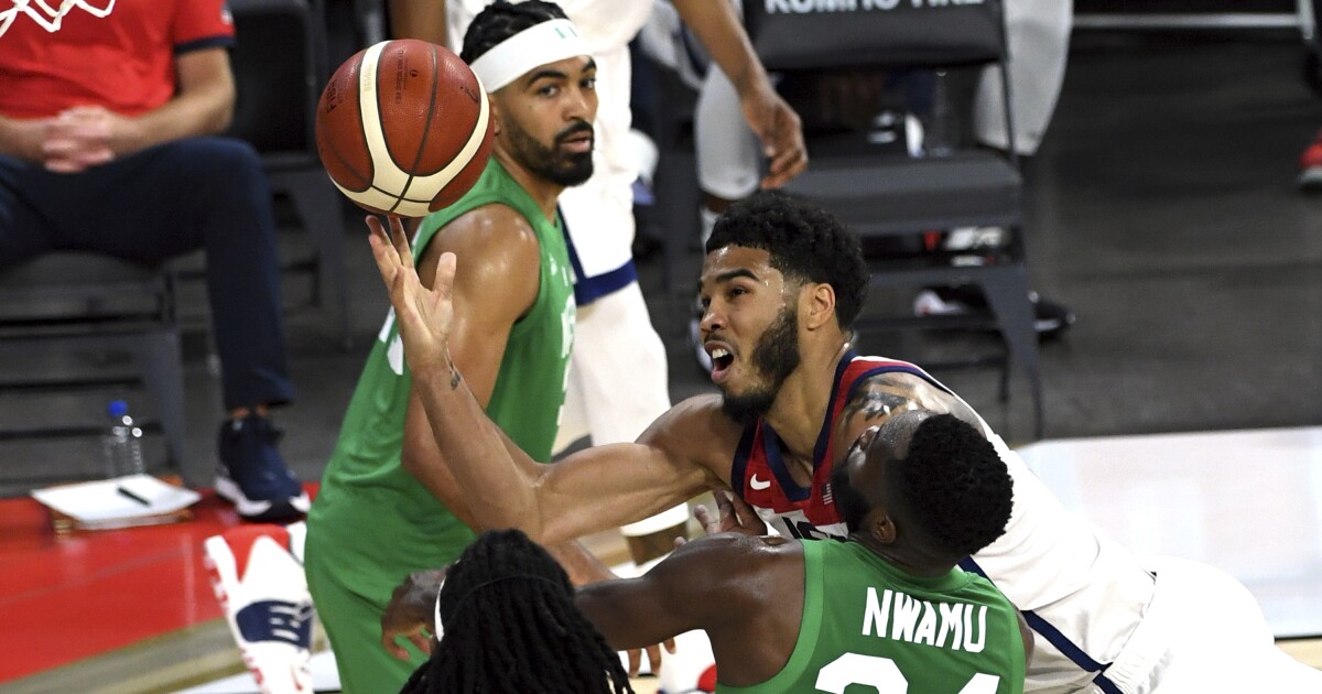 wallpapers Basketball Olympics 2021 Schedule Exhibition u s basketball team loses to nigeria