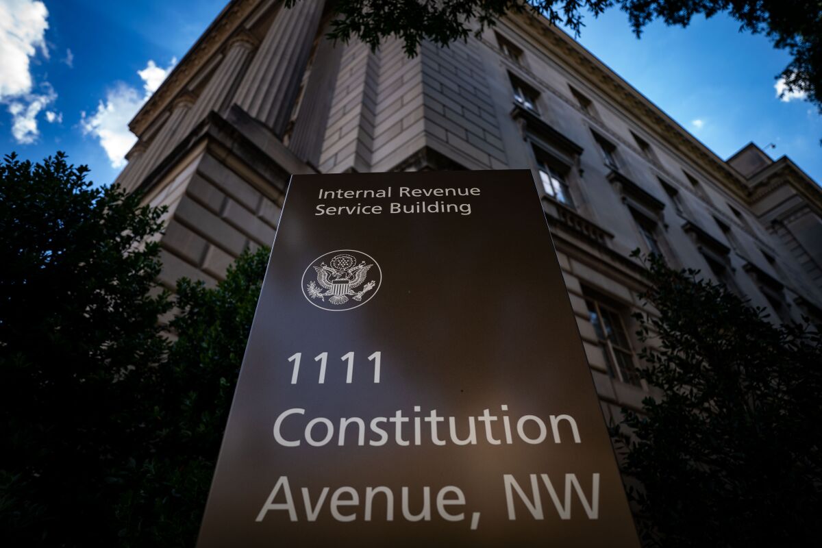 The Internal Revenue Service building in Washington, D.C.