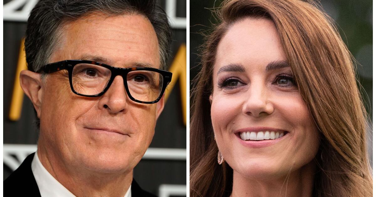 Stephen Colbert walks back Kate Middleton jokes: Dont make light of somebody elses tragedy