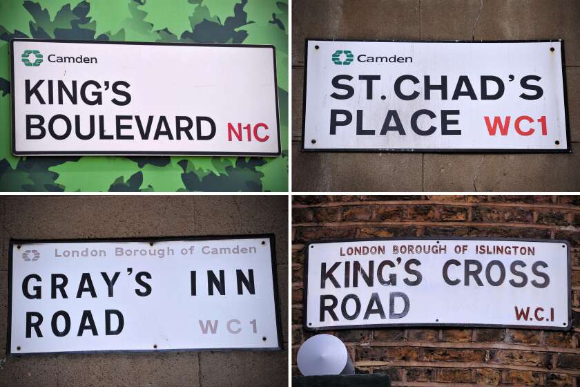 In 2014, a bizarre battle raged in towns across Britain between lovers of the English language and local councils that wanted to cull the humble apostrophe from street signs such as these in central London.