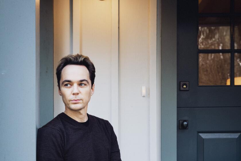 NOVEMBER 28, 2020.  Jim Parsons from the Netflix adaptation of 'Boys in the Band at his home in Bedford, NY. 