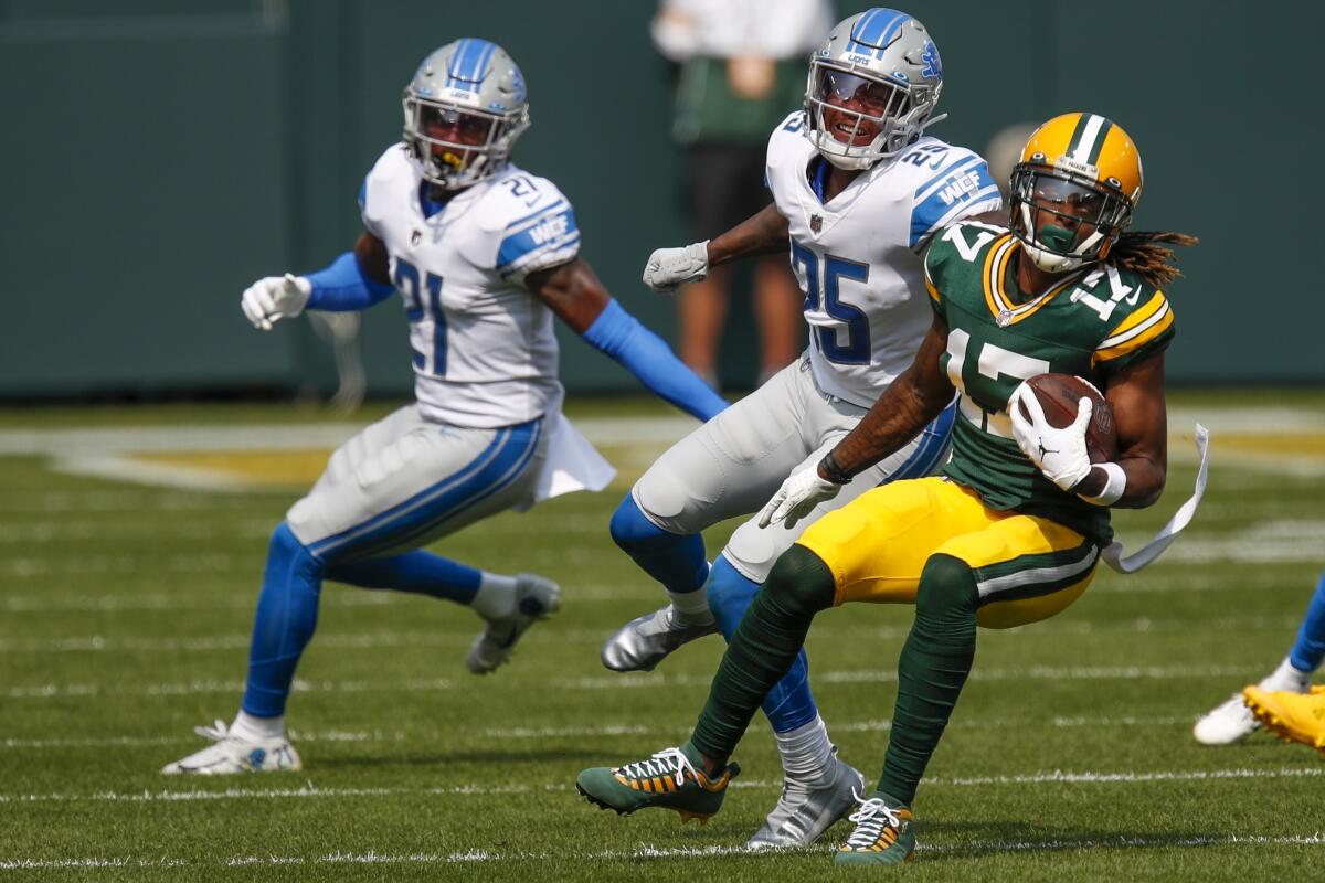 Packers' Davante Adams unsure of his status for Saints game - The San Diego  Union-Tribune