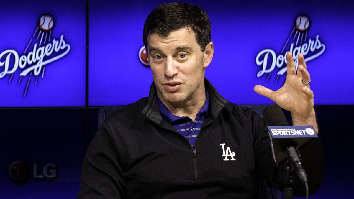 Andrew Friedman, the Dodgers' president of baseball operations, explains to reporters how Don Mattingly departing as manager was a mutual decision.