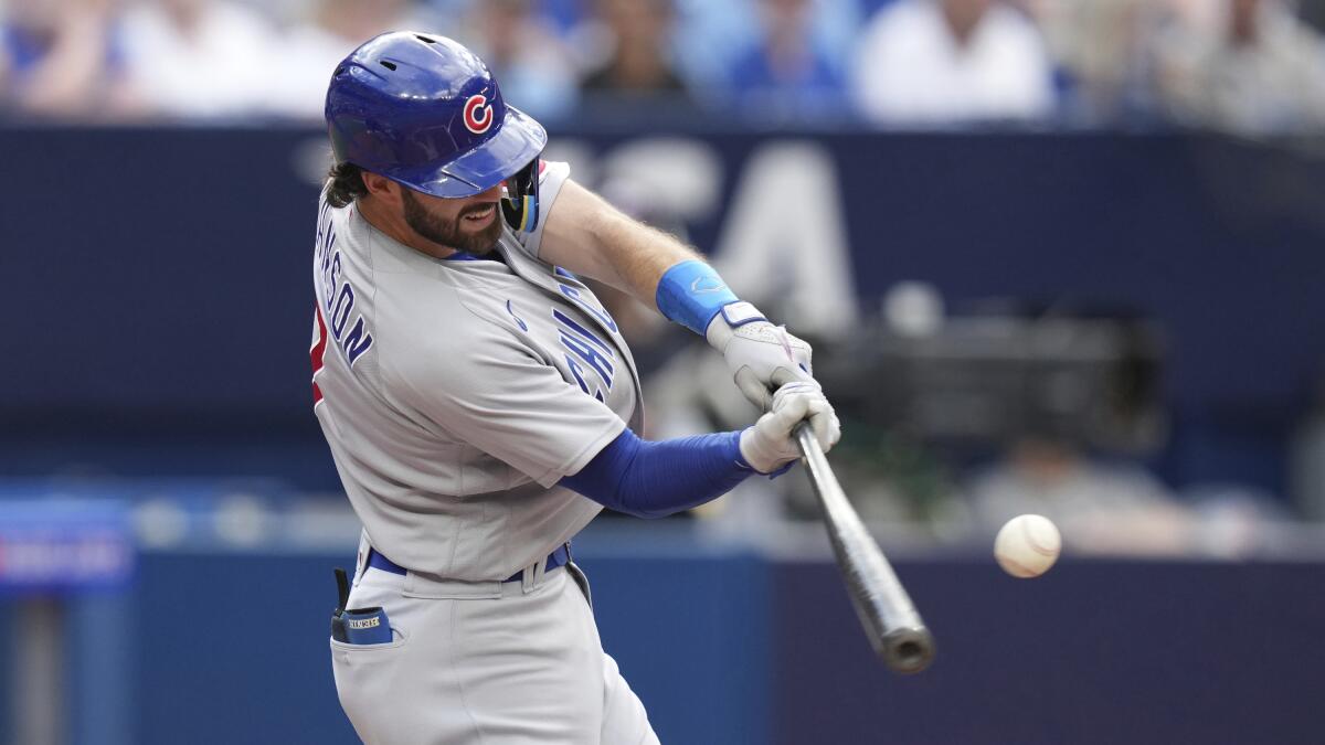 Morel gets winning hit in 9th as Cubs improve to 8-3 in August, beat Blue  Jays 5-4 - The San Diego Union-Tribune