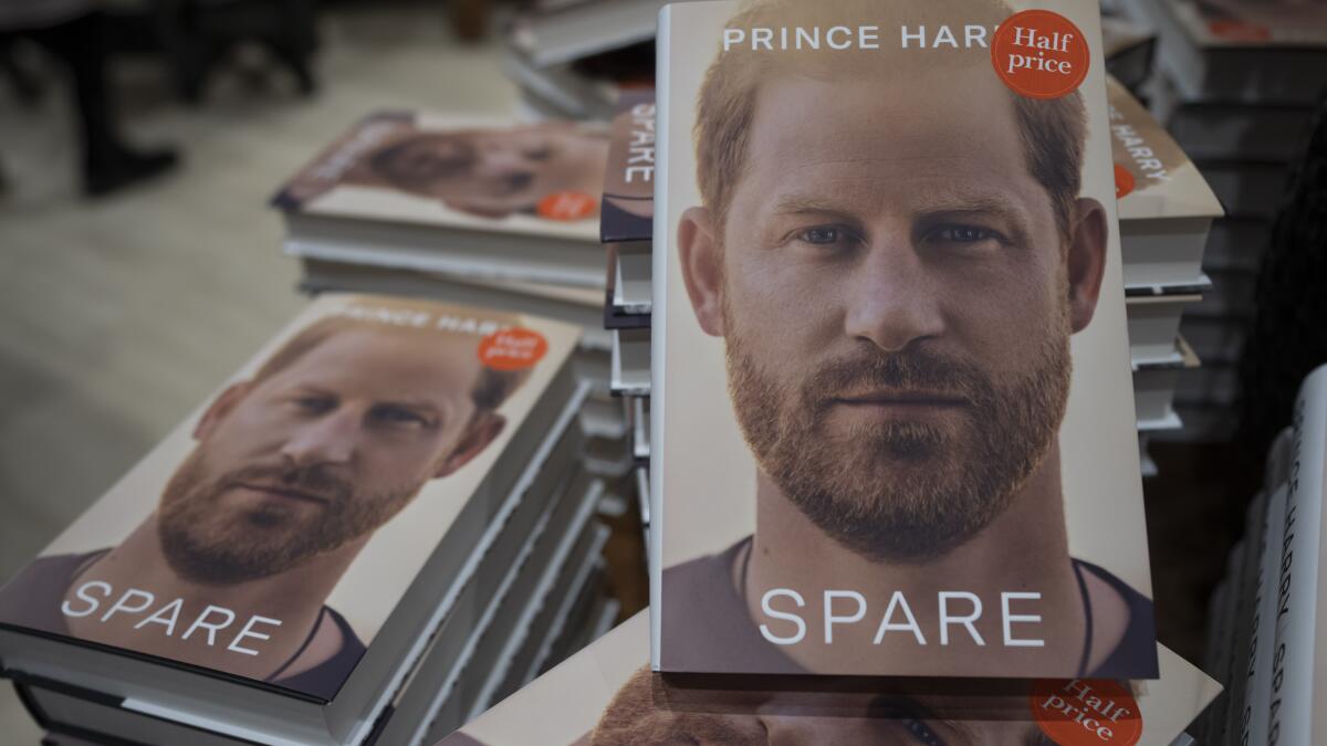 Prince Harry's Spare Dominates the Best-Selling Nonfiction Books During the  First Half of 2023 - Books of Brilliance