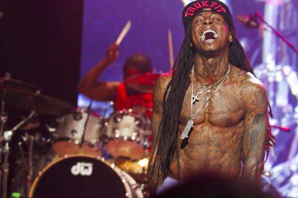 Lil Wayne performs in Austin, Texas.
