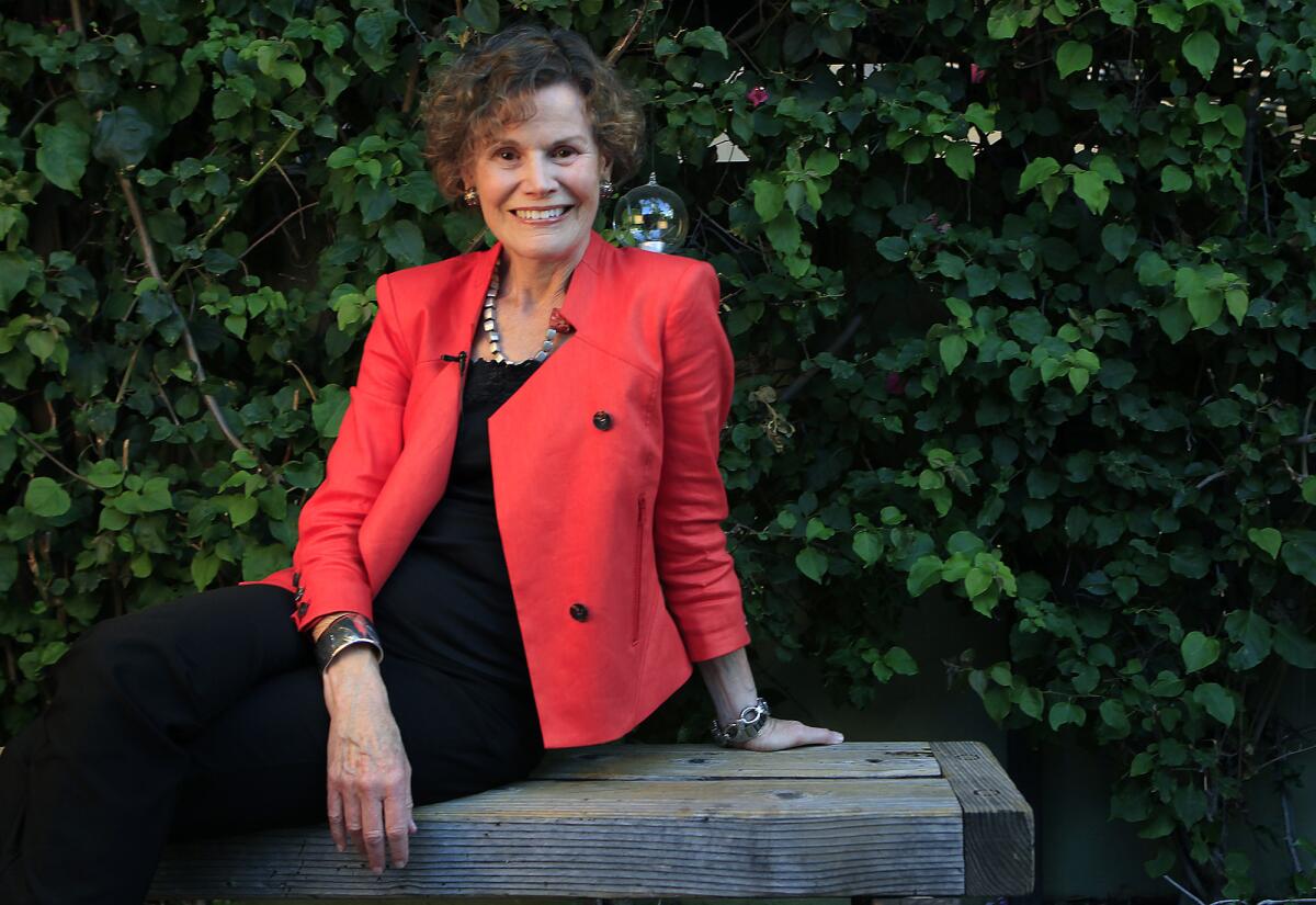 Judy Blume, photographed in 2013, came to the rescue of a man who gave away his wife's copy of the author's book "Are You There, God? It's Me, Margaret."