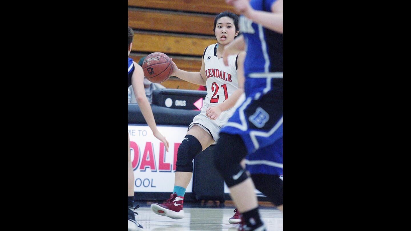 Photo Gallery: Pacific League girls' basketball, Glendale vs. Burbank