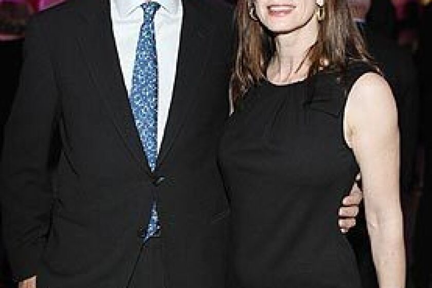 Gala co-chair Catharine Soros and Jeffrey Soros.