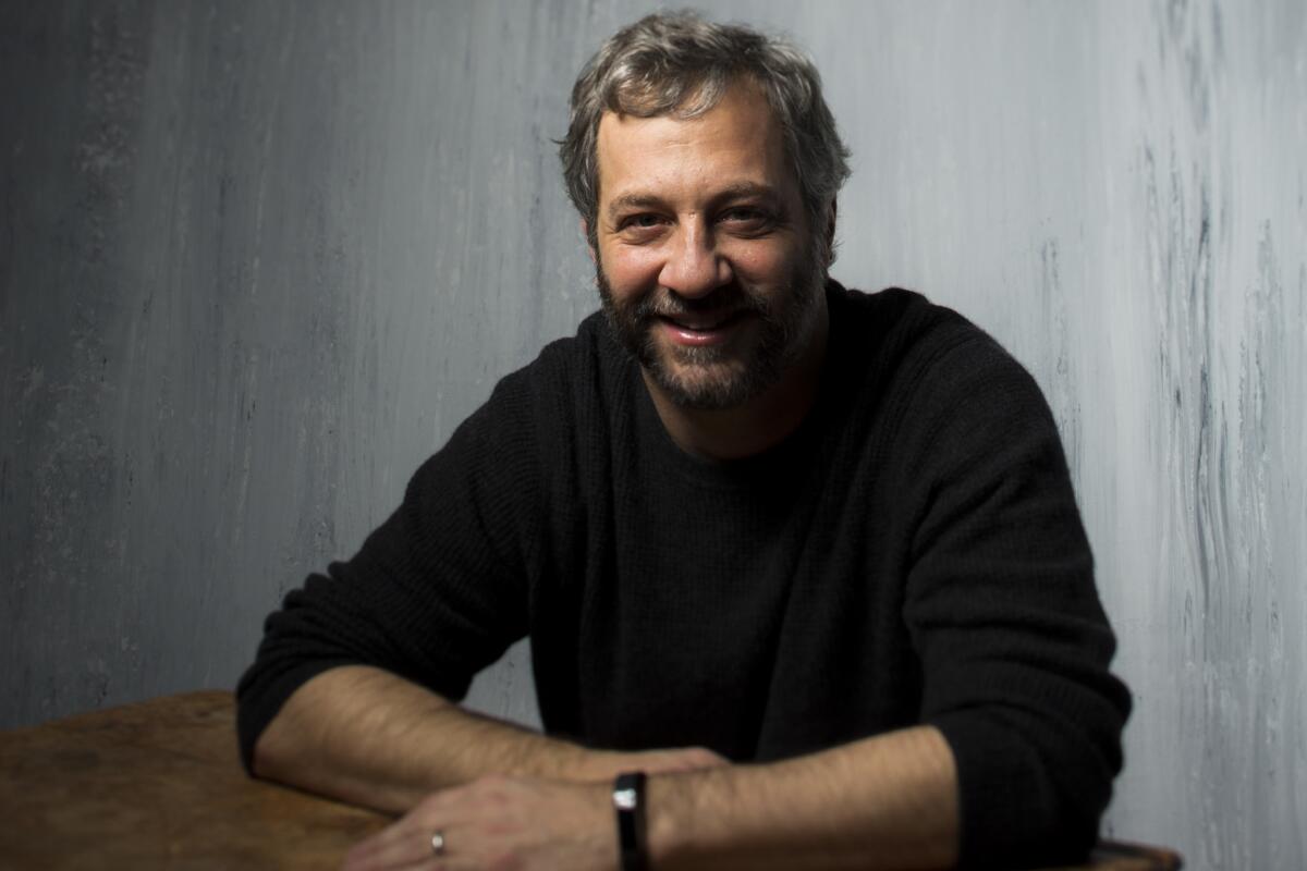 Judd Apatow was at Sundance on Friday promoting "The Big Sick."