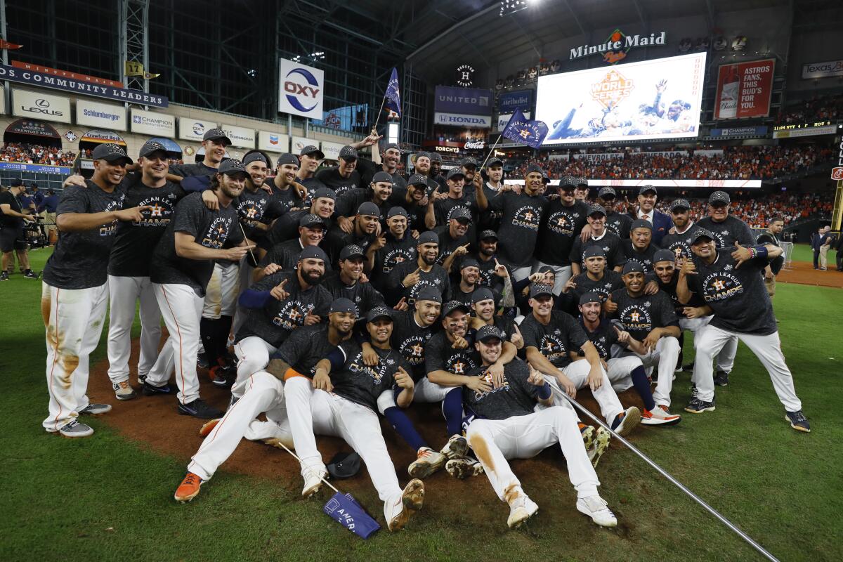 WORLD SERIES CHAMPS: Astros are World Champions after defeating the  Phillies in Game 6 at Minute Maid Park