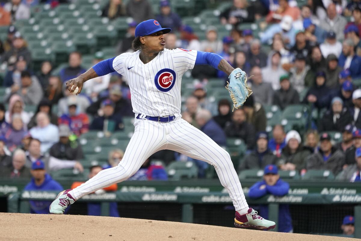 Marcus Stroman pitches 8 sparkling innings, Cubs beat Mets 4-2 - The San  Diego Union-Tribune