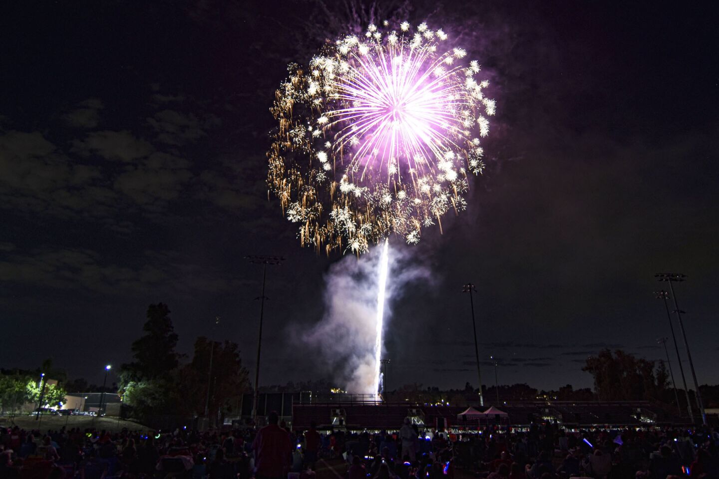 Poway High School fireworks show 07/04/2021 Pomerado News