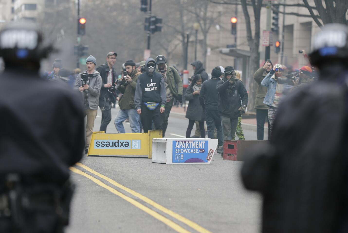 Trump inauguration protest