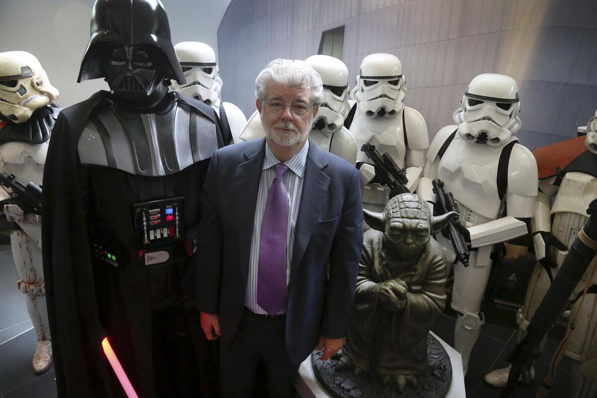 The original proposed site for George Lucas' museum, which would feature a collection worth an estimated $1 billion, was nixed by a land trust.