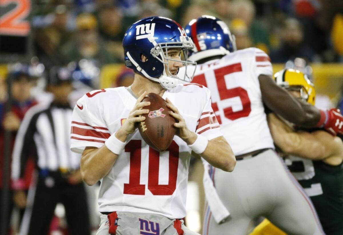 Eli Manning y los Giants saben lo que es ganar en casa de los Packers durante la postemporada.