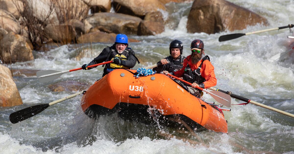 Steep, freezing and fast: California’s epic snowpack promises a whitewater rafting season for the ages