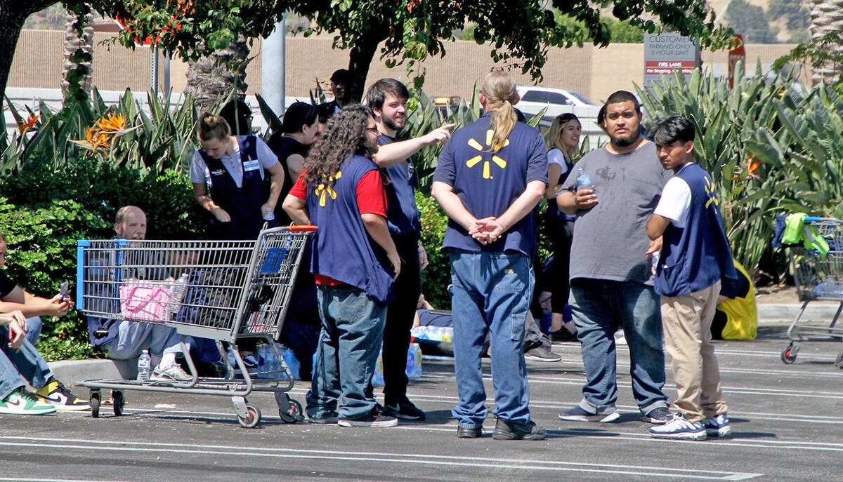 burbank walmart evacuation