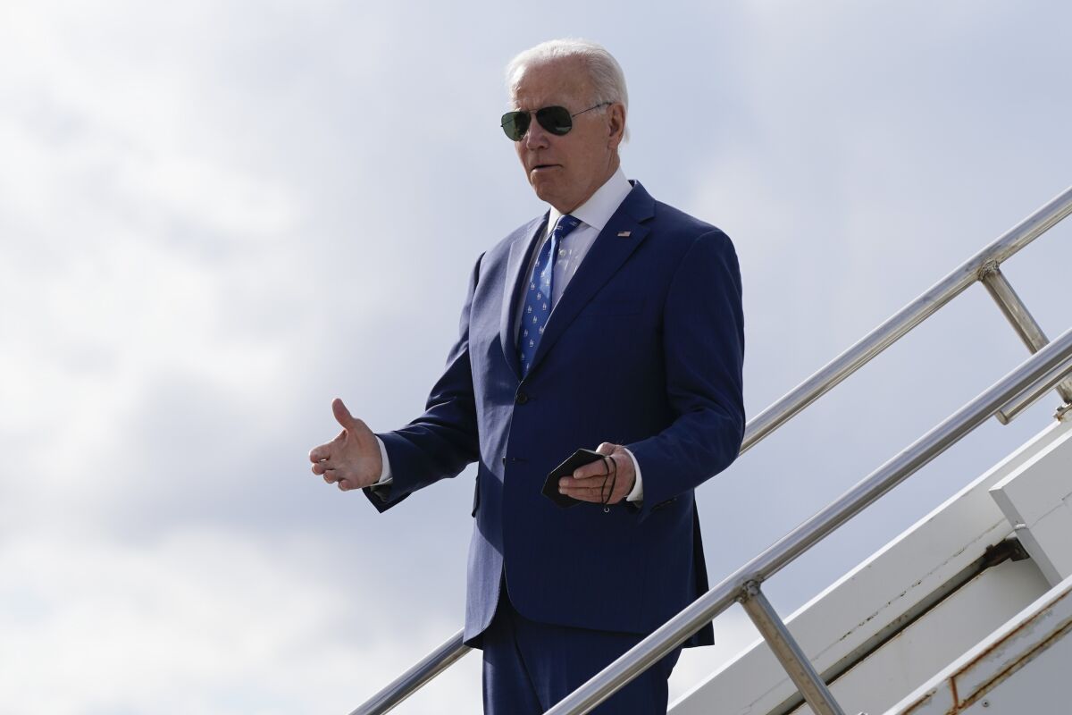 Biden pretende hacer su 1ra visita a la frontera EEUU-México - Los Angeles  Times