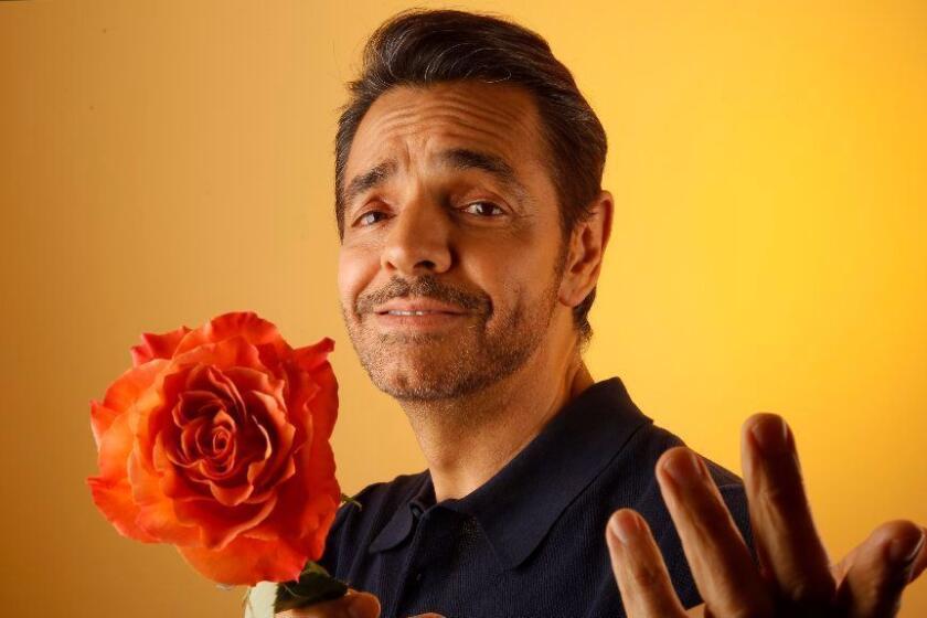 NEW YORK, NEW YORK--APRIL 20, 2017-- Eugenio Derbez is star of the new movie "How to be a Latin Lover. Photographed in Manhattan on April 20, 2017. (Carolyn Cole/Los Angeles Times)