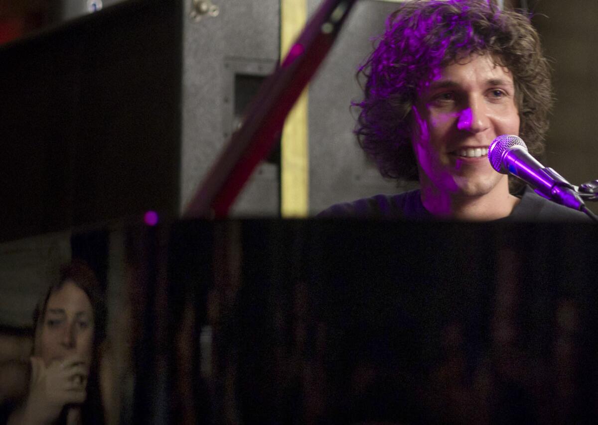 Tobias Jesso Jr. performs Friday night at the South by Southwest music festival in Austin, Texas.