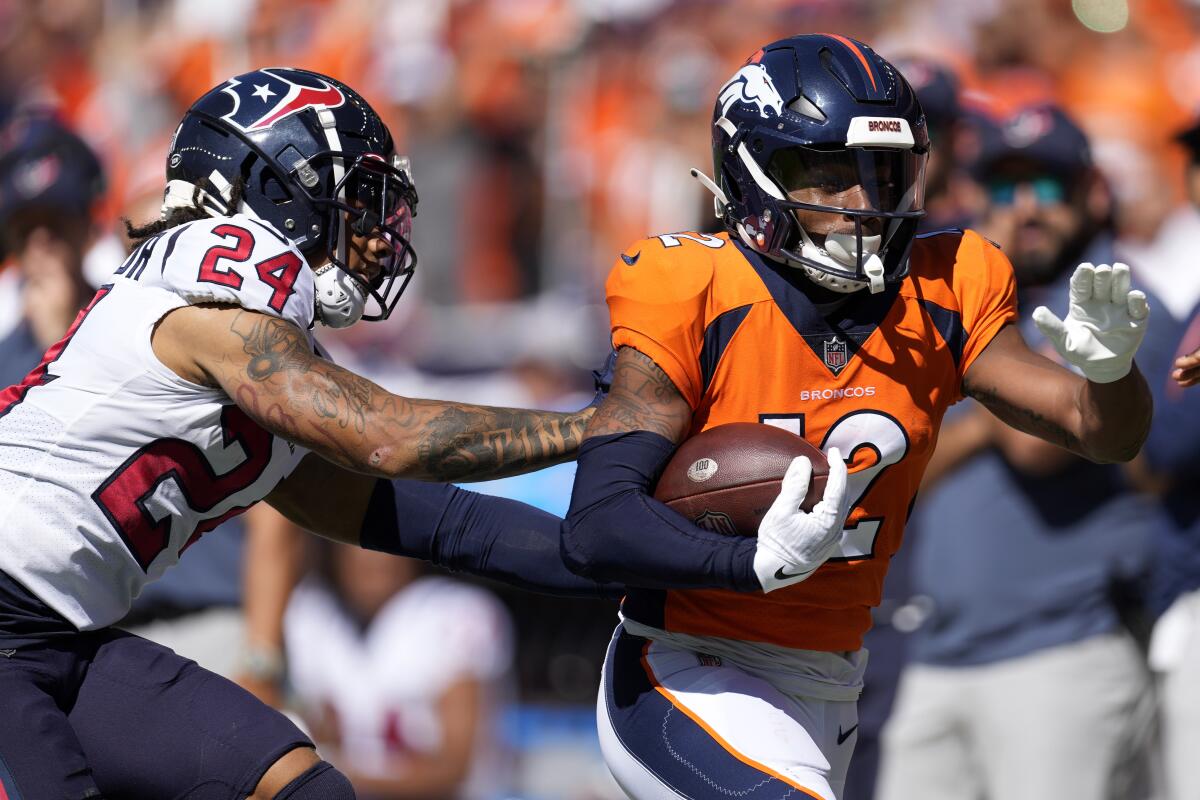 Texans fall to Broncos 16-9