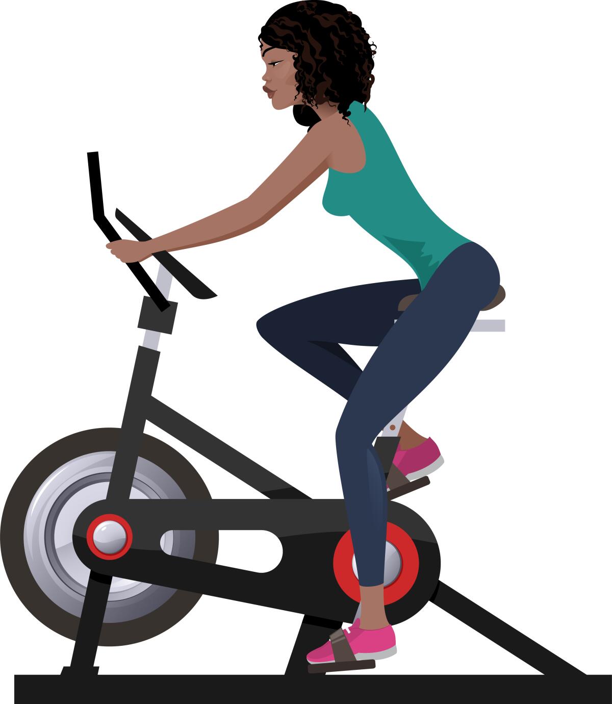 Exercise bike workout
