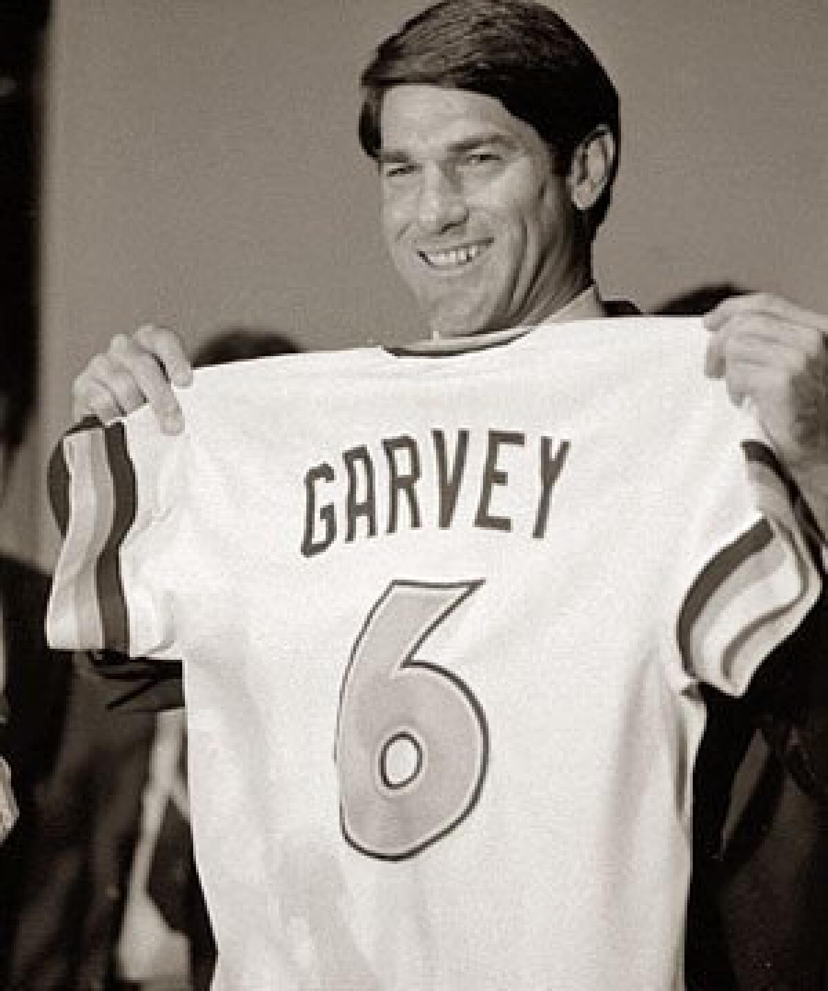 Steve Garvey 1984 San Diego Padres Home Cooperstown Throwback Men