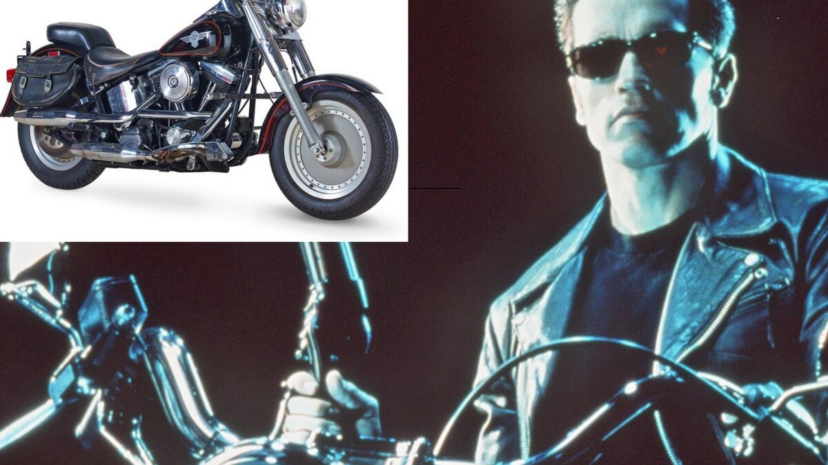 Terminator 2 Motorcycle Other Props Stop By Milwaukee Harley Museum Los Angeles Times