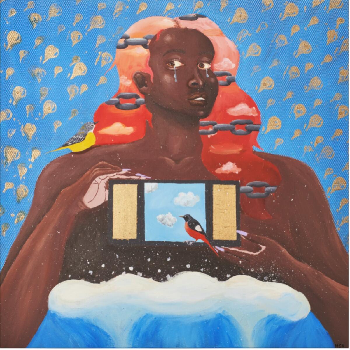 "Cry for Help, Song for Healing," by artist Marie Njoku-Obi.