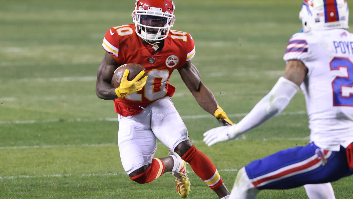 Will Chiefs' Tyreek Hill burn the Bucs again in Super Bowl LV? 