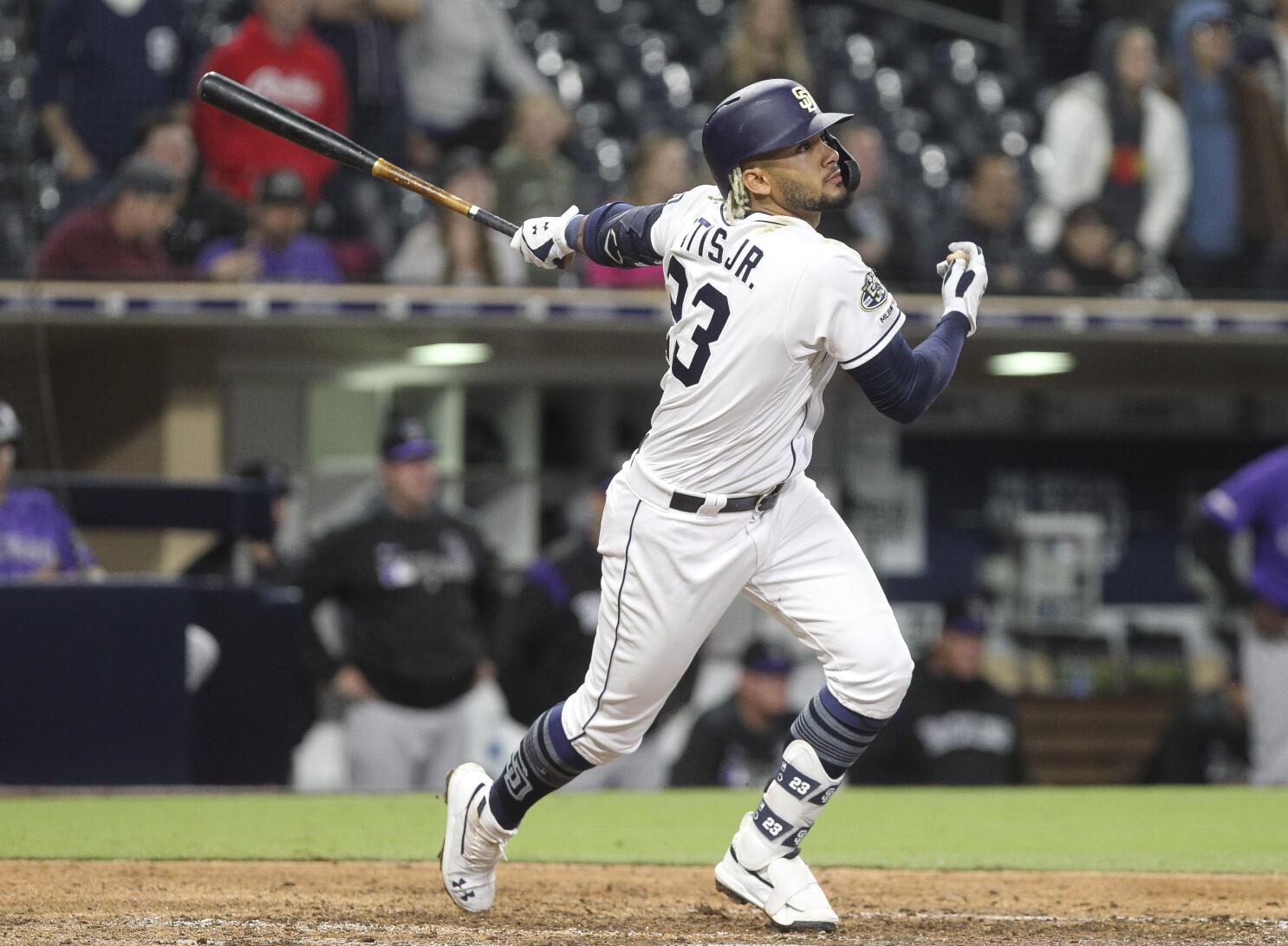 Miguel Cabrera gets his uniform dirty quickly in first game at