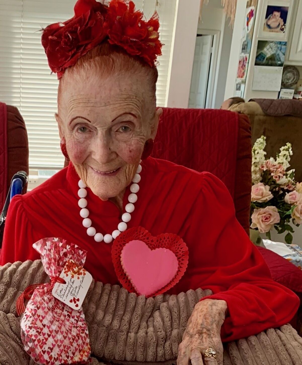 Doris Sutton turned 100 on March 25, 2020.