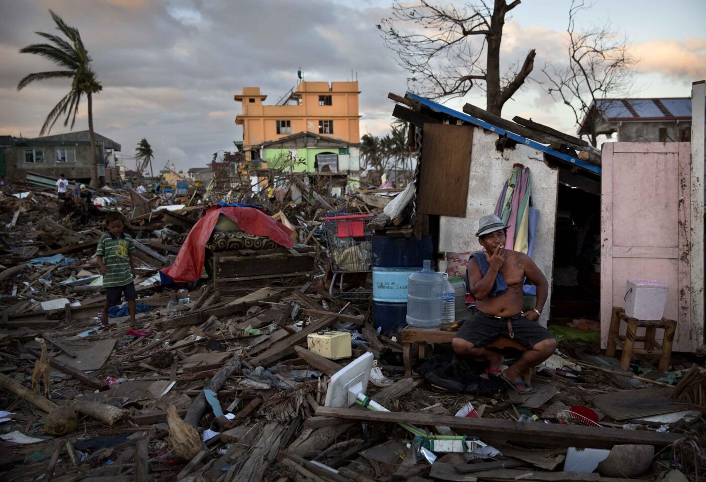 Ruins in Tacloban