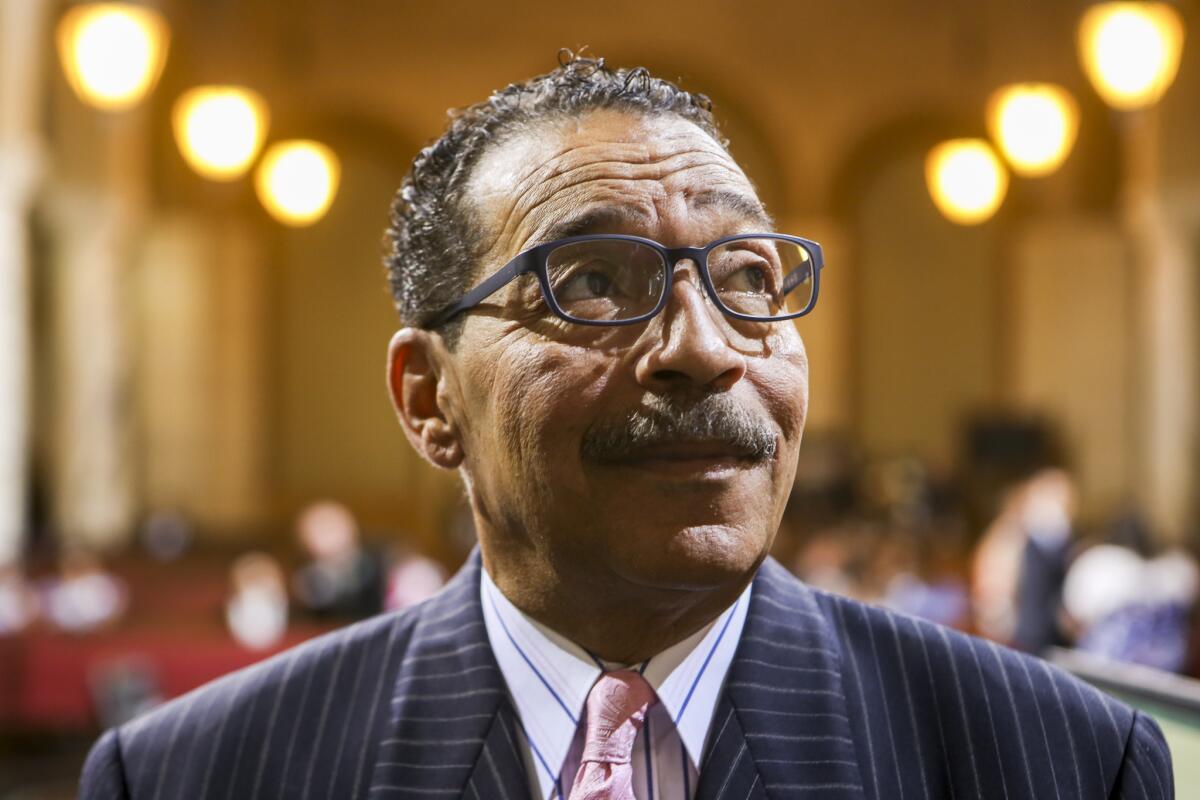 City Councilman Herb J. Wesson at Los Angeles City Hall.