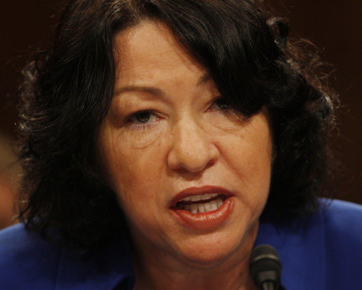 A scheduling conflict has caused Supreme Court Justice Sonia Sotomayor to reschedule Vice President Joe Biden's swearing-in ceremony.