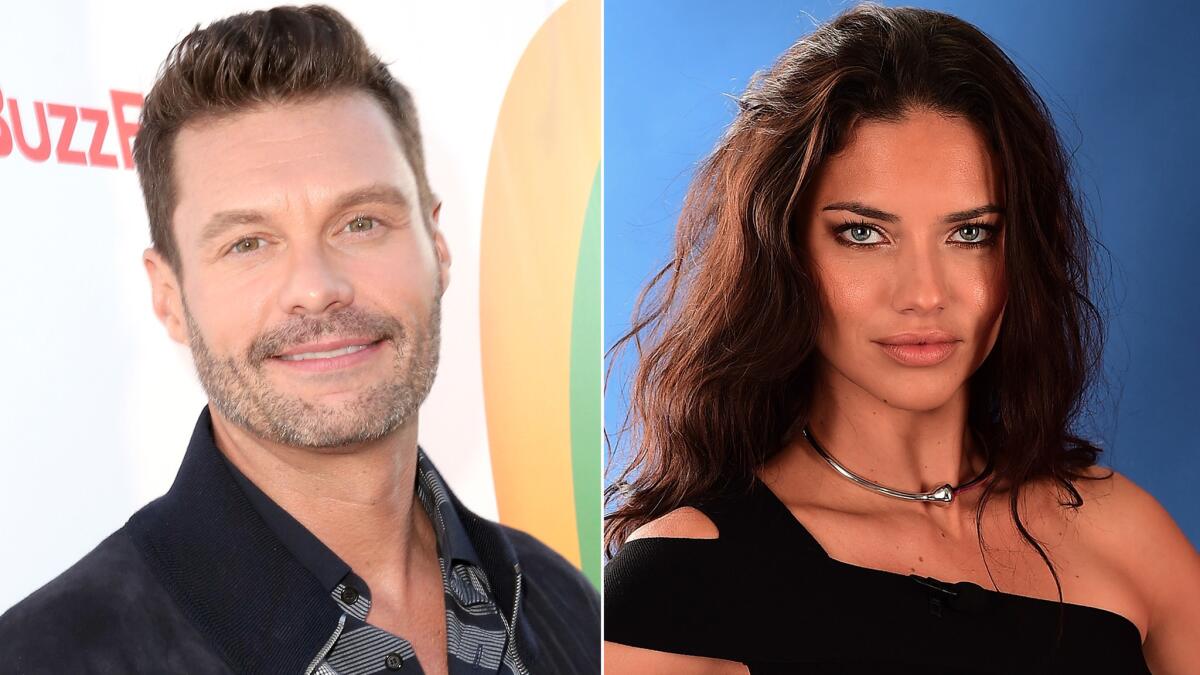 TV and radio personality Ryan Seacrest is rumored to be dating supermodel Adriana Lima.