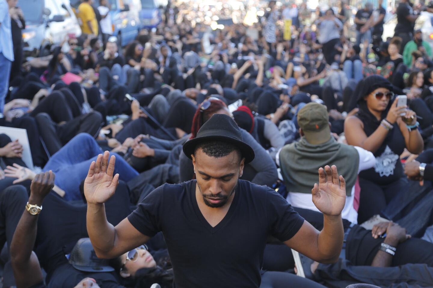 LAPD protest