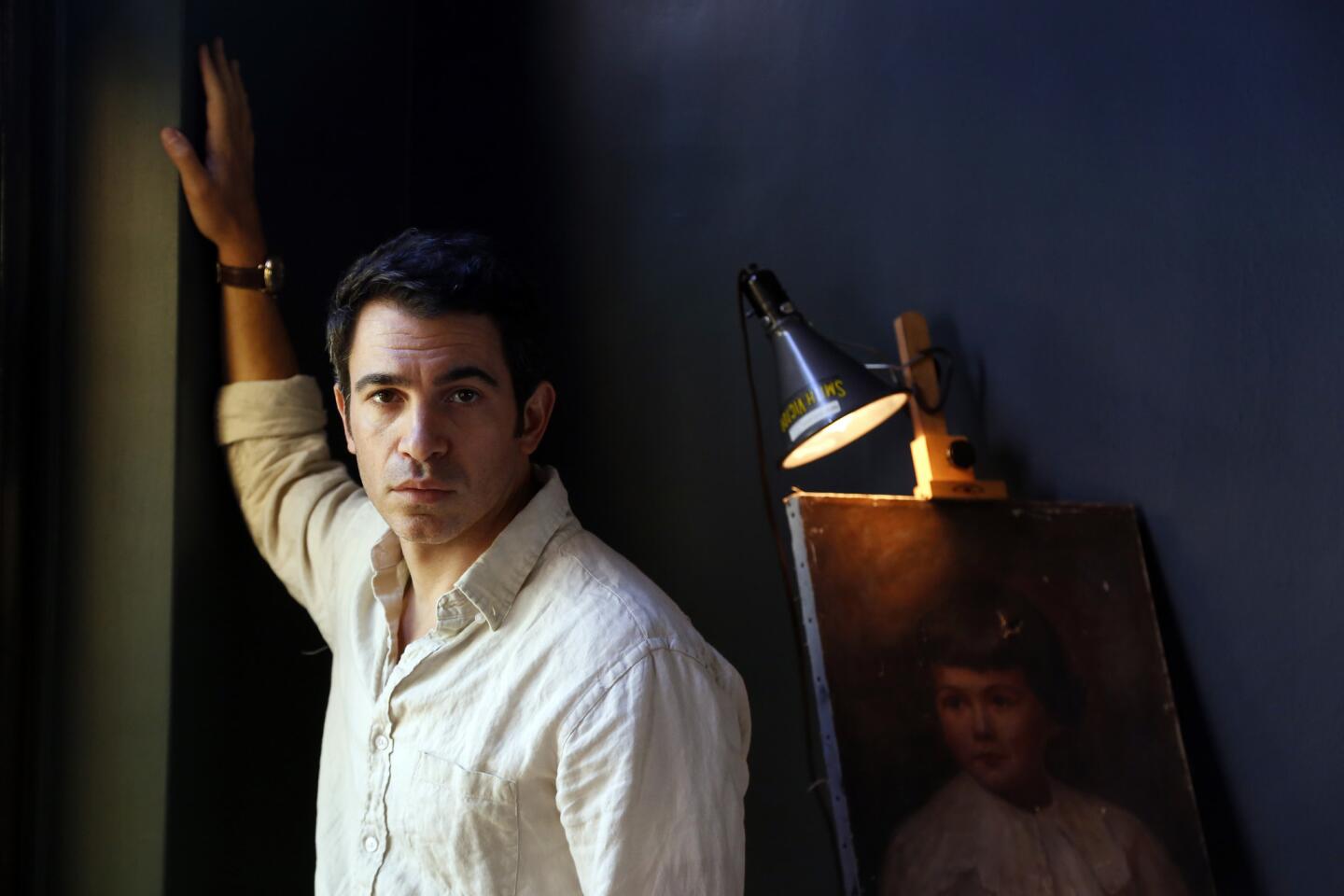 Chris Messina, who stars in "The Mindy Project" and "The Newsroom," is photographed at the Palihouse Santa Monica hotel in Santa Monica, Calif.