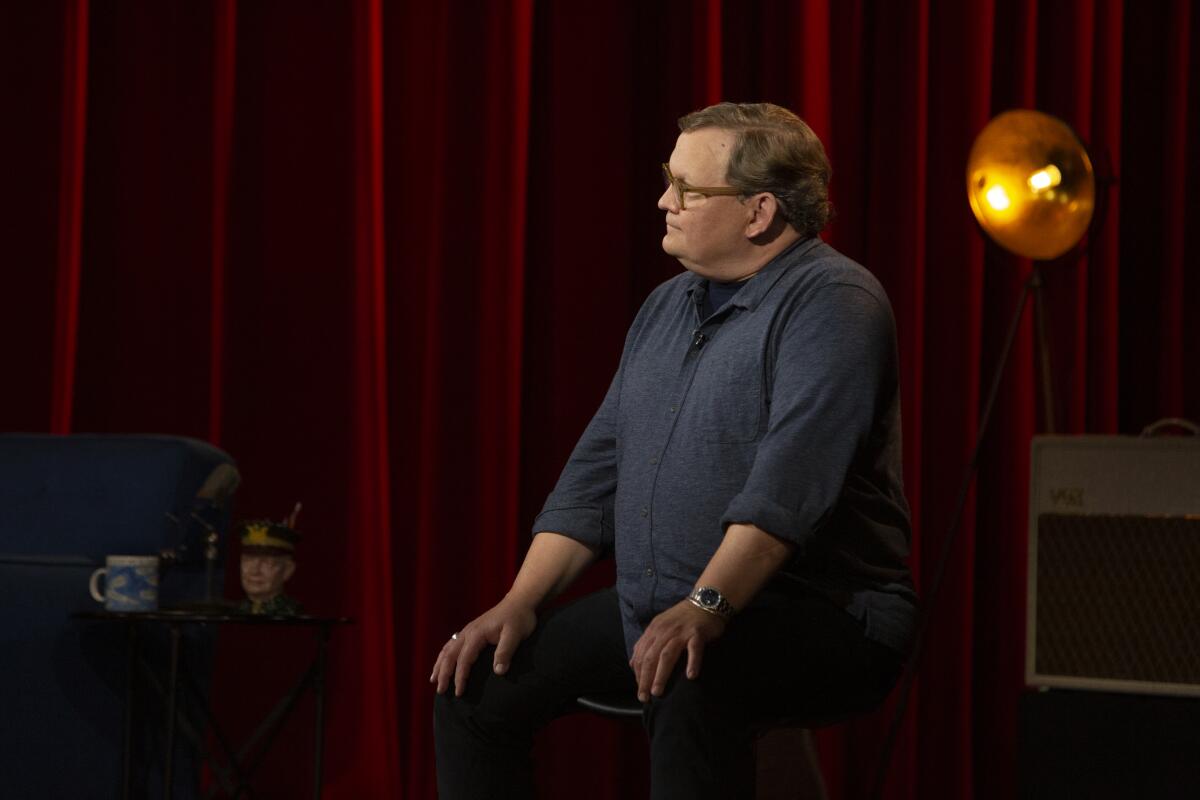 Andy Richter on the final episode of "Conan."