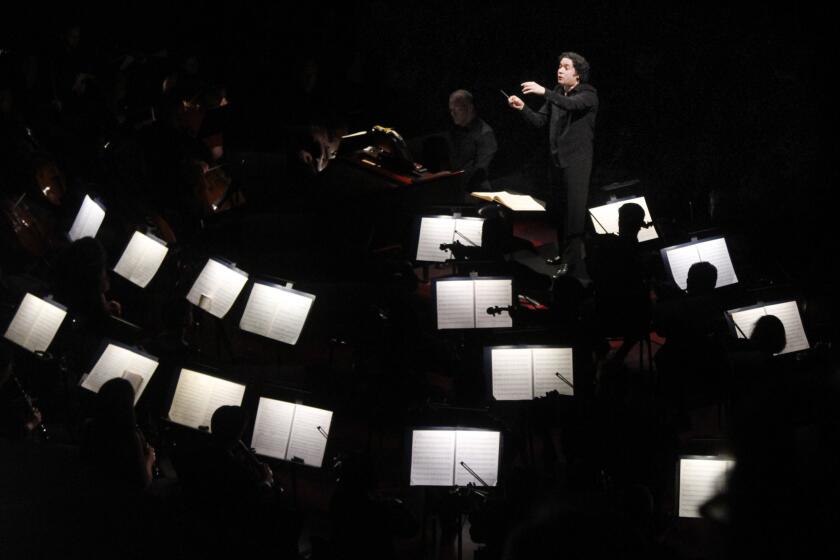 Gustavo Dudamel conducts the L.A. Phil at Walt Disney Concert Hall.