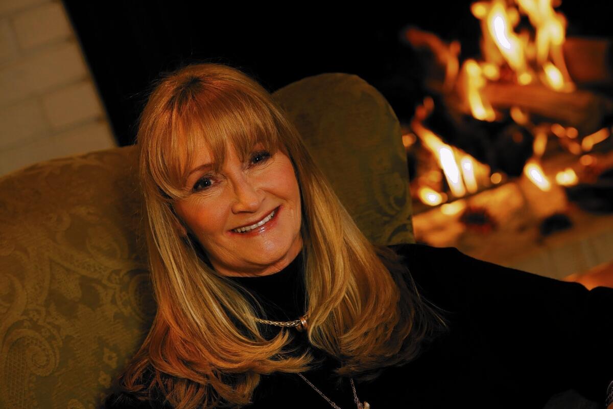 Karen Dotrice in her Brentwood home. She is best known as little Jane Banks in the 1964 movie "Mary Poppins."