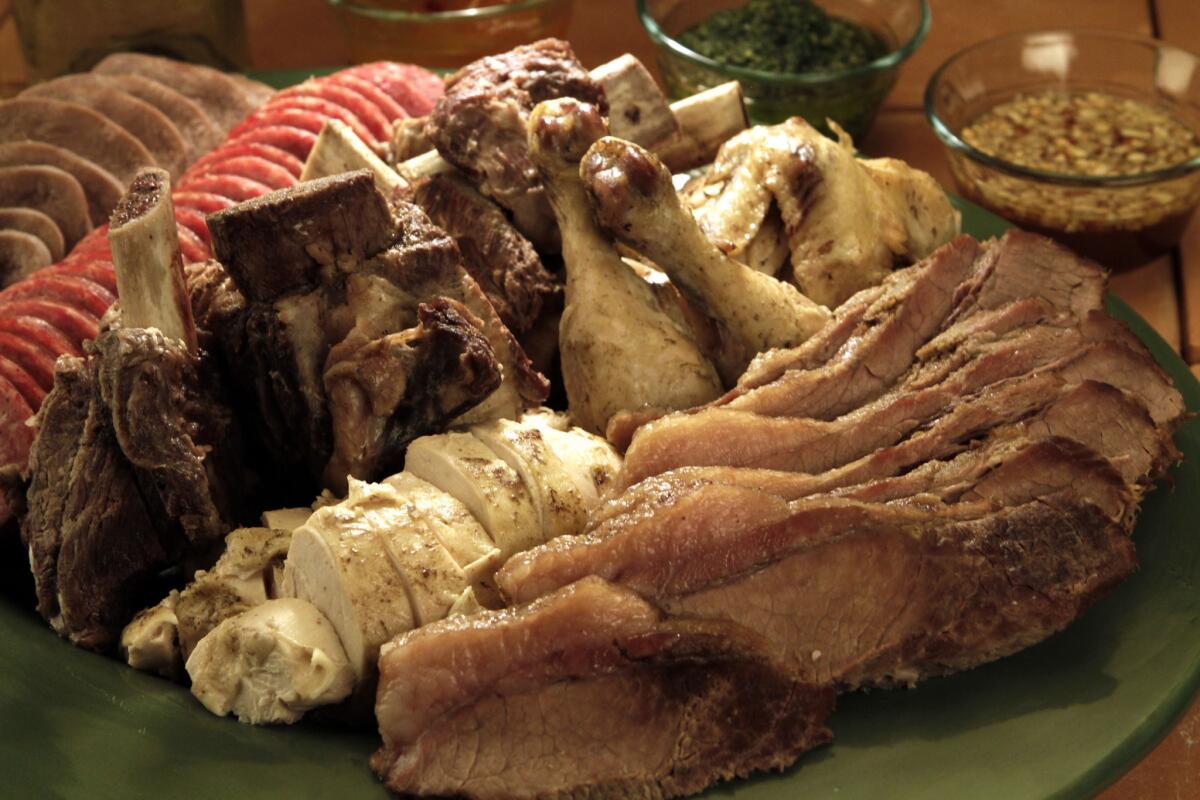 Bollito misto can include different cuts of meat depending on the chef.