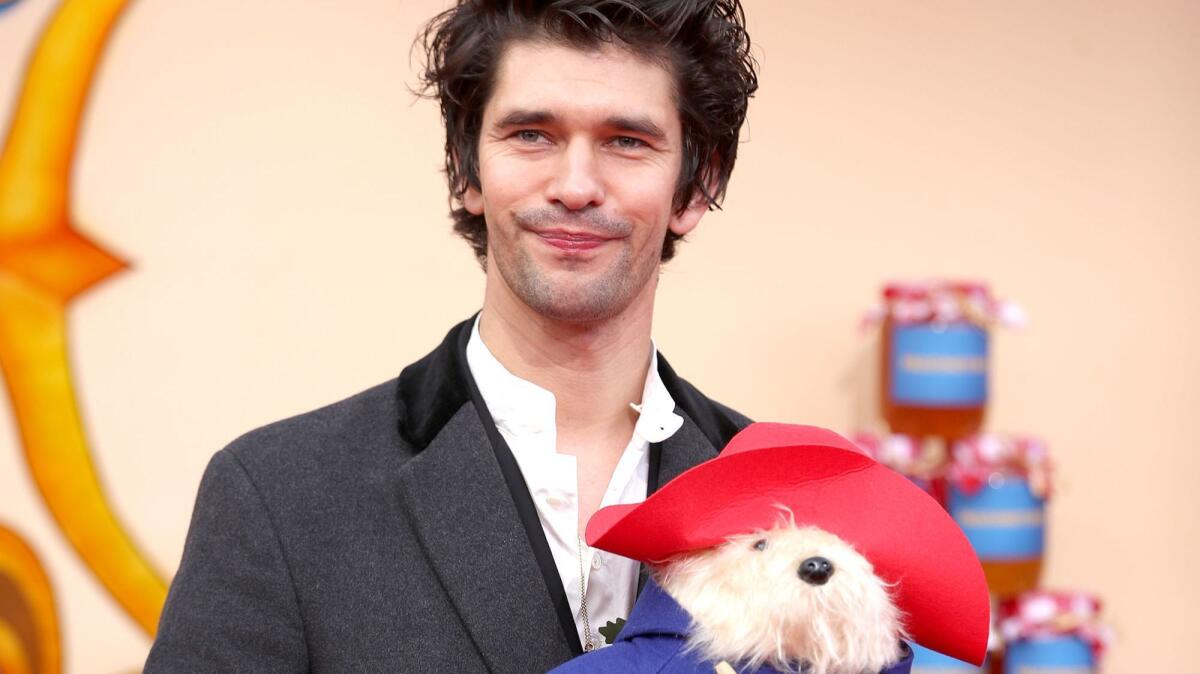 Ben Whishaw at the 'Paddington 2' premiere in London.