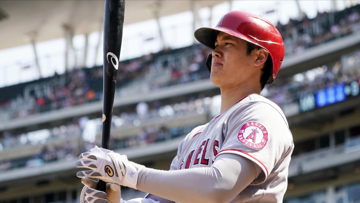 Los Angeles Angels' Shohei Ohtani  