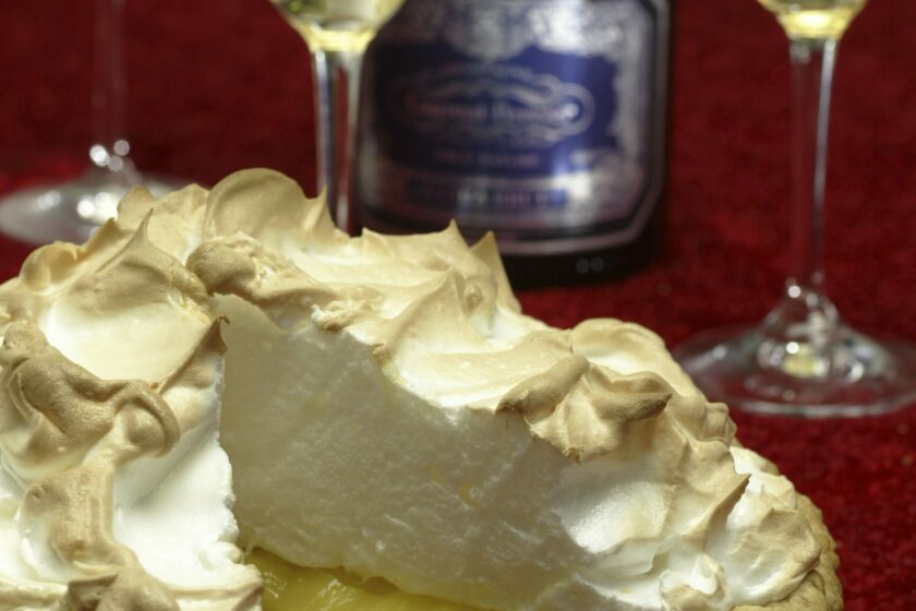 Terrifically lemony filling and a cloud of ethereal meringue. Recipe: 'Million Dollar' pie