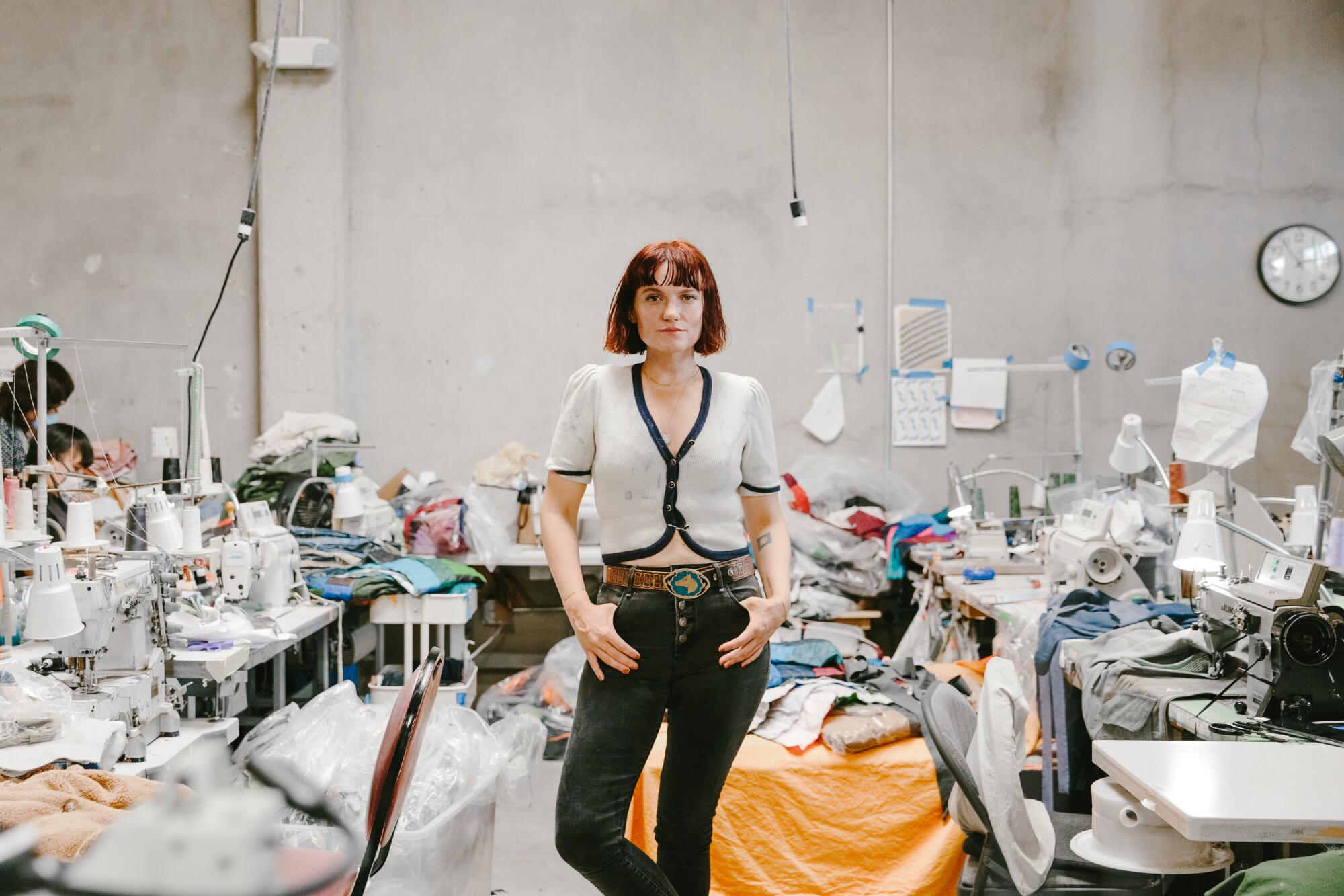 Sustainable L.A. sew shop uplifts marginalized communities - Los Angeles Times